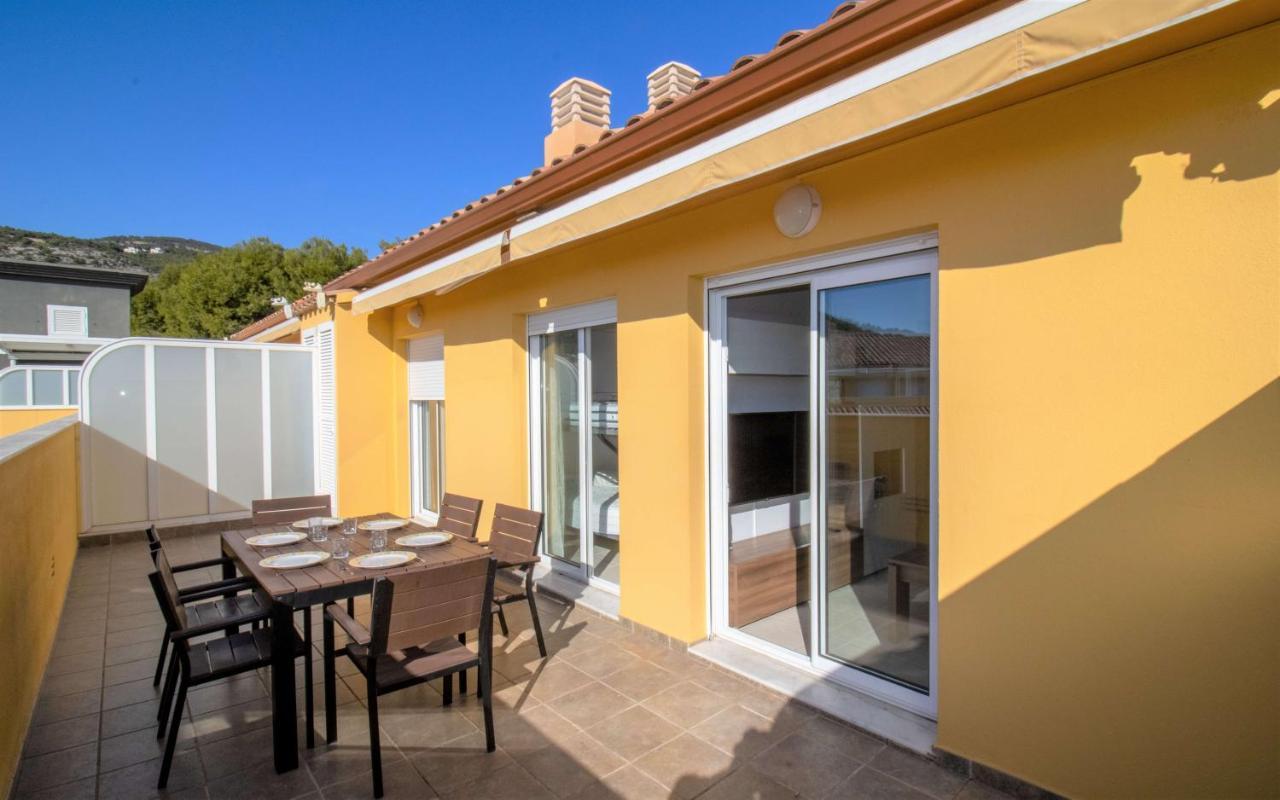 Atico Con Vistas Al Mar , Wifi Y Piscina - Sierra Irta Albert Villas Alcoceber Exterior photo